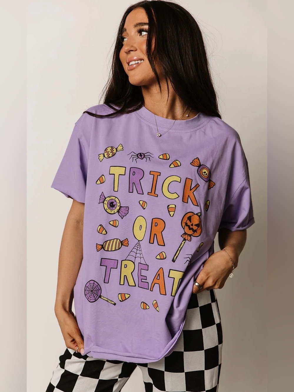 Ampersand Avenue Boyfriend Tee in Treat Street Cutie
